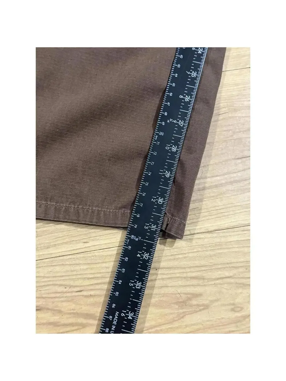 North Face Cargo Canvas Rugged Men’s Brown Sz. 38x31
